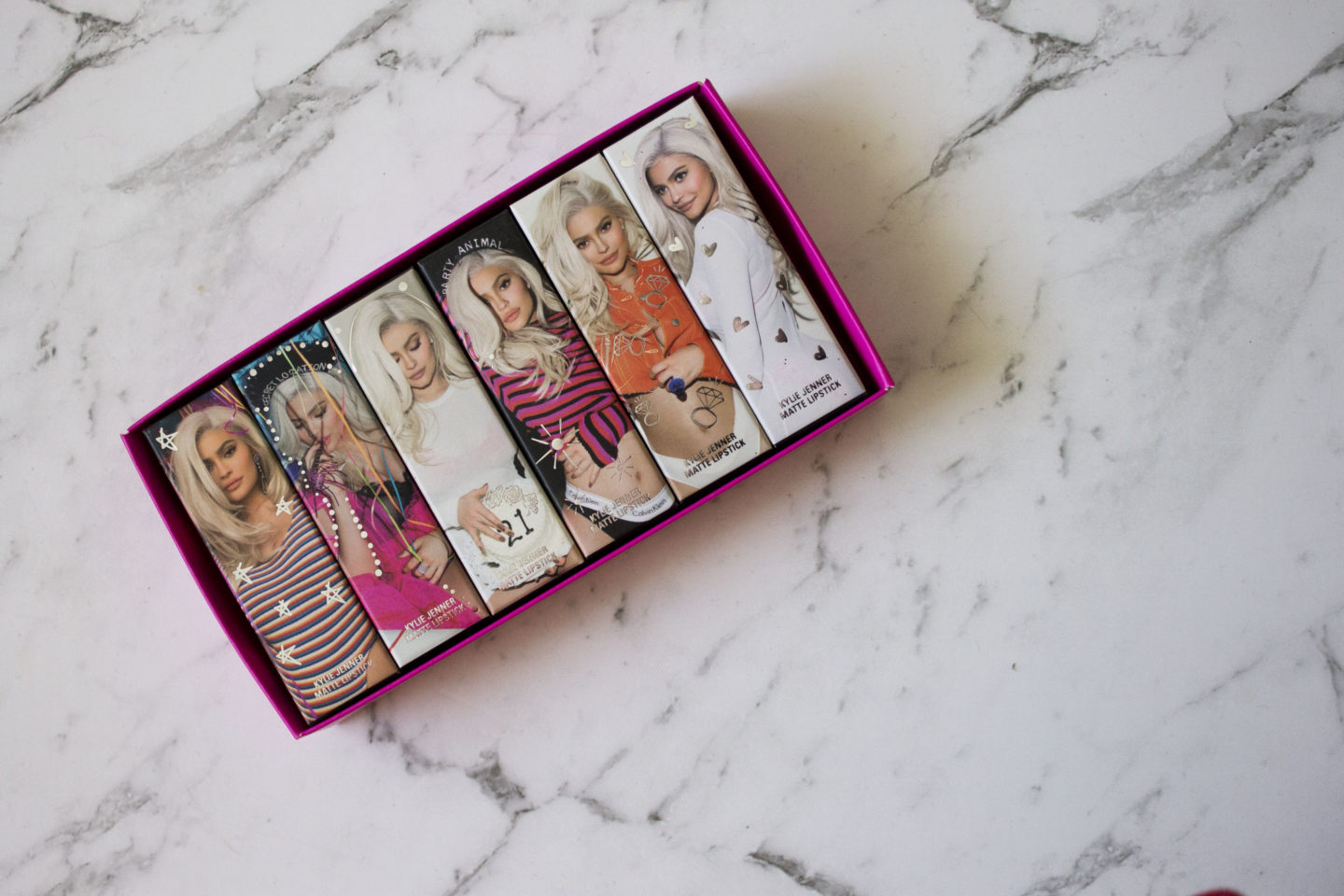 First Look: Kylie Cosmetics Birthday Collection (#21 Matte Lipstick Set)